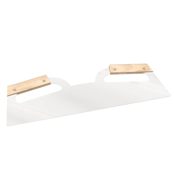 Bon 13-441 Lexan Radiusius Trowel 20", Straight Blade